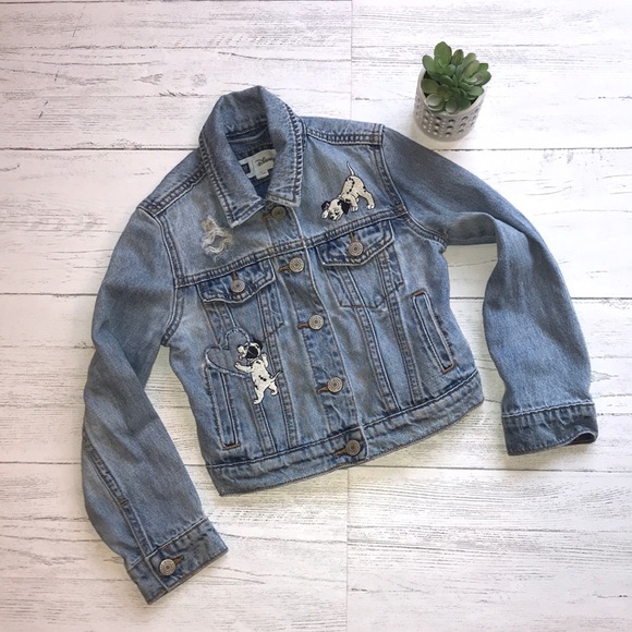 gap disney denim jacket
